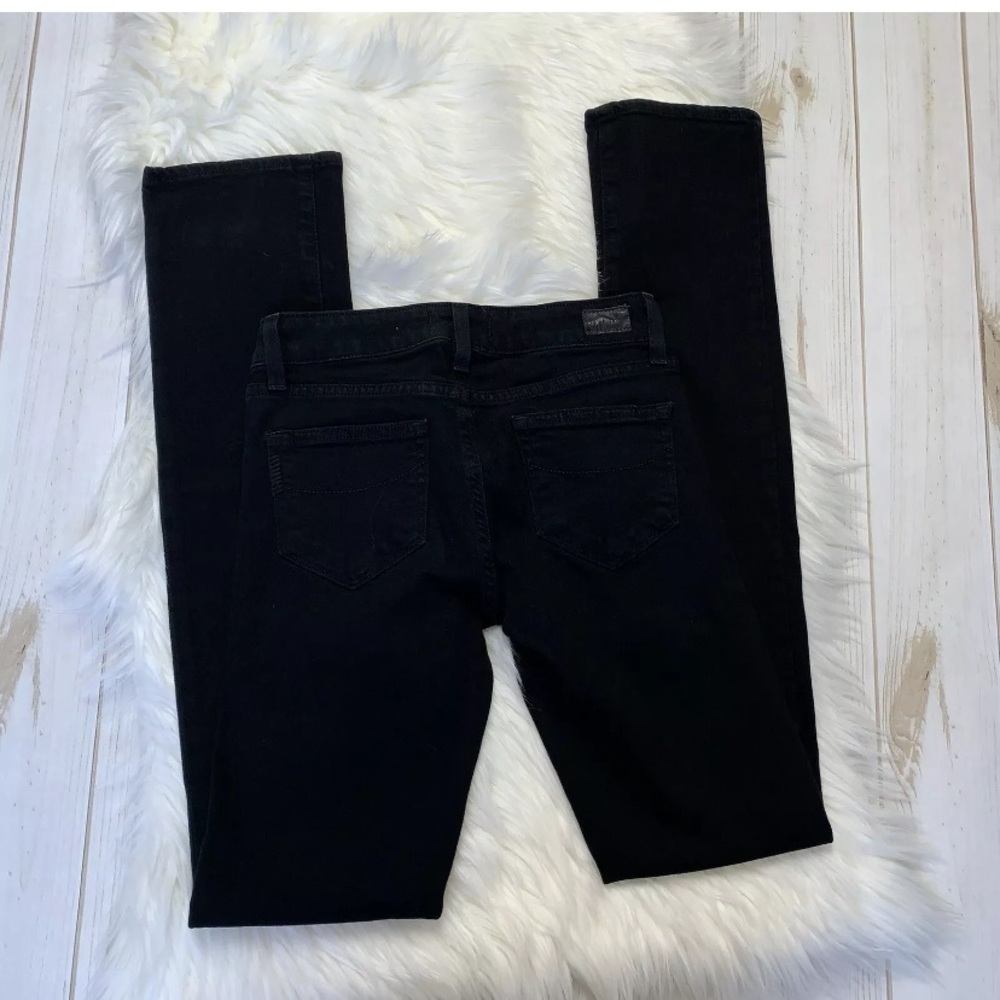 PAIGE Denim Skyline Straight Jeans Black Shadow - Picture 4 of 8